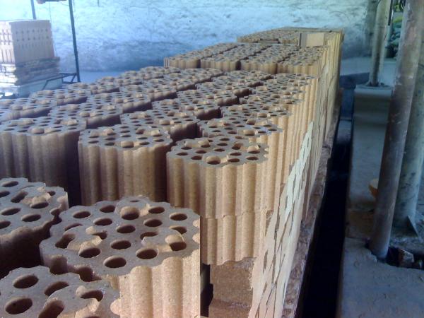 55-90% tijolo de fogo alto refratário da alumina Al2O3 para a estufa de alta temperatura