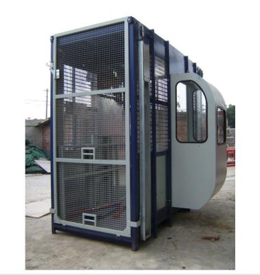 OEM Construction Hoist Parts Building Lifter Elevator Cage with 2000kg Load Capacity