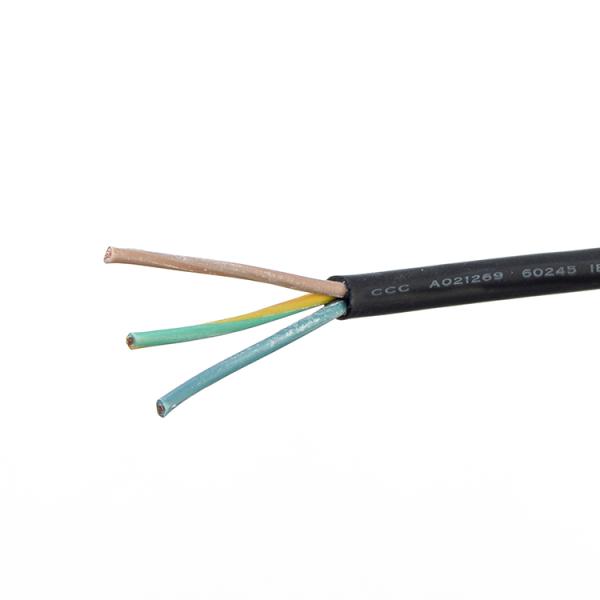Industrial VDE Approval H07rn f 3g 2.5 Mm2 Fire Resistant Rubber Insulated Power Cable for Oil Free Electrical Applications