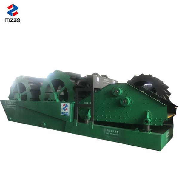River Gravel Wheel Sand Washing Machine 30-50 T/H Connevient Operation