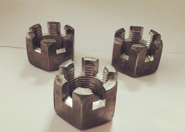 Primary Color Slotted Hexagon Nuts M20x1.5 Nut For Lifting Equipment
