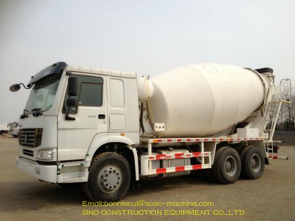 Semi Trailer Concrete Handling Equipment Transit Mixer Truck 12 Cubic Meters