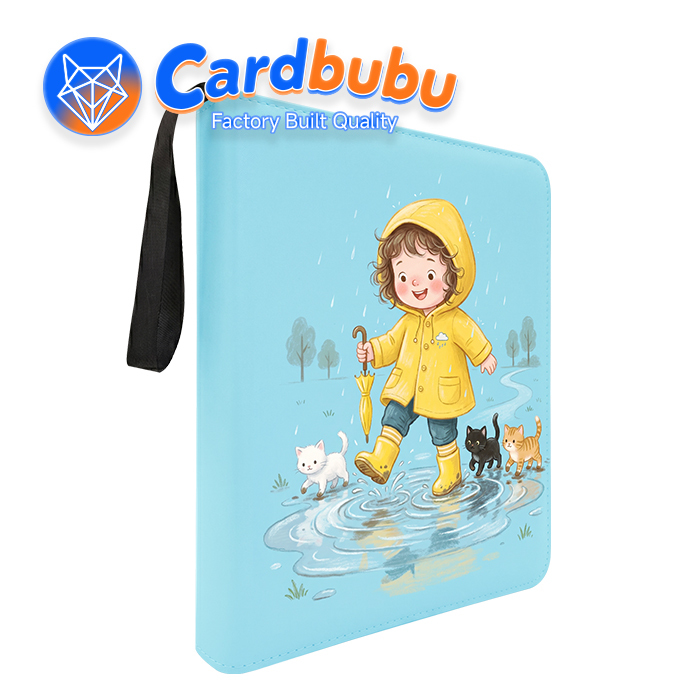 Custom 900 Pocket Card Binder Factory for Game Brands Bulk Orders CCG Factory