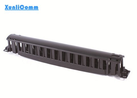 Computer Room Rack Mounted Cable Management , Horizontal Cable Management 1U