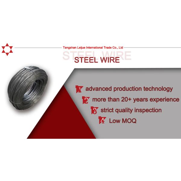 China Factory Cheap Price 65#70#Customize Size Dia Carbon Black Spring Coil Steel Wire for Making Mattress Inner Spring