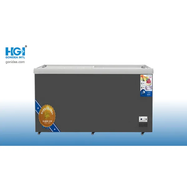 Commercial Ice Cream Fresh Keeping Display Freezer Gelato Showcase Cabinet