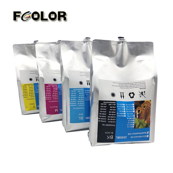 Fcolor Wholesale Digital Printing Inkjet 1L 2L Sublimation Ink Bag Heat Transfer Ink