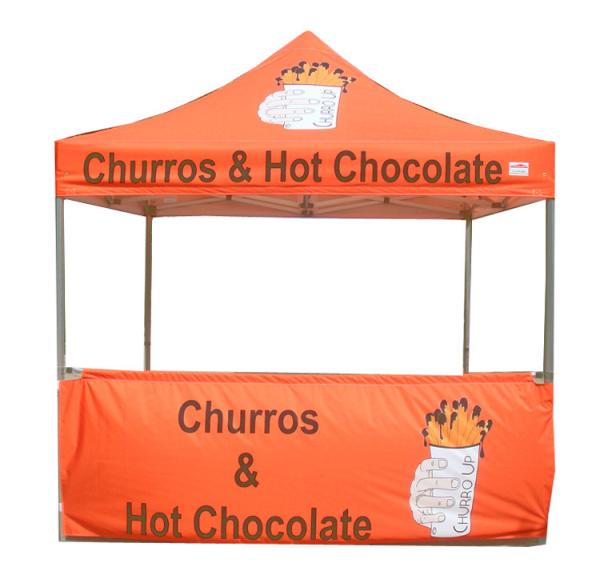 3x3 Pavilion Gazebo Trade Show Tent Sunshade Cover Simple Installation