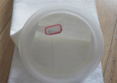 Middle Temperature Filter Media Micron Filter Cloth Polyester / Polypropylene with Plastic Ring Liquid Filtration