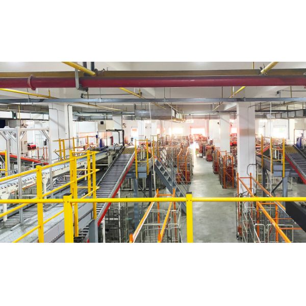 Carton Box Conveyor Sorting System Flexible Gravity Roller Conveyor System Logistics Sorting Warehouse Storage Rack