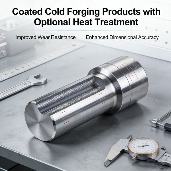 Customizable Dimensions Cold Forging Parts with Good Corrosion Resistance and HRC 40-60 Hardness for Precision Applications