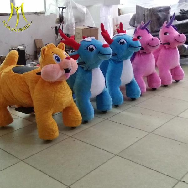 Hansel  kids amusement park rides electric riding horse machine used kiddie rides for sale