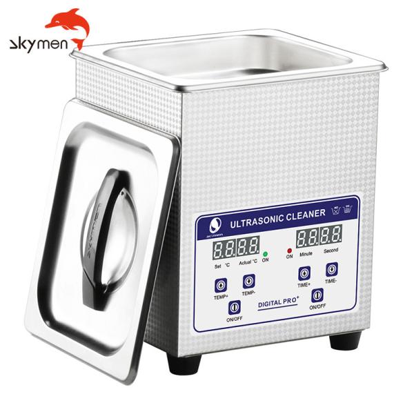 máquina de vidro ultrassônica da limpeza ultrassônica do líquido de limpeza 35W do relógio da joia de 220v 2L