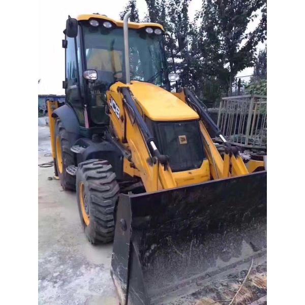 JCB 4CX/3CX Used Backhoe Loader with 0-2000 Working Hours and Liyuan Hydraulic Valve