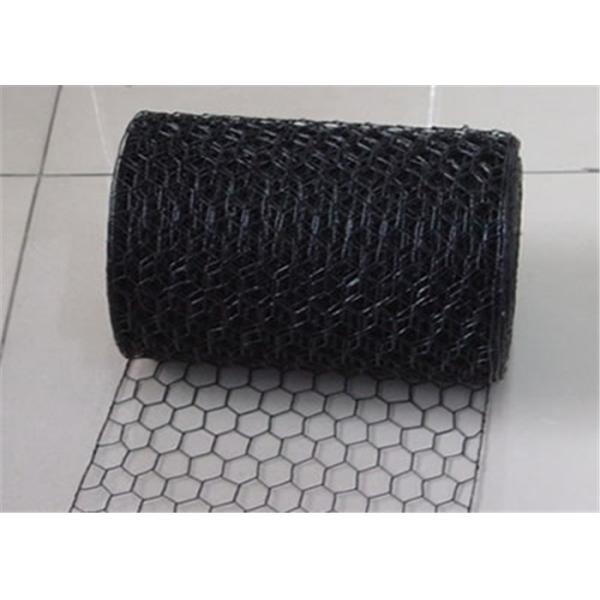 Черным покрытая винилом ржавчина шестиугольной длины ячеистой сети 50м анти- с датчиком 20