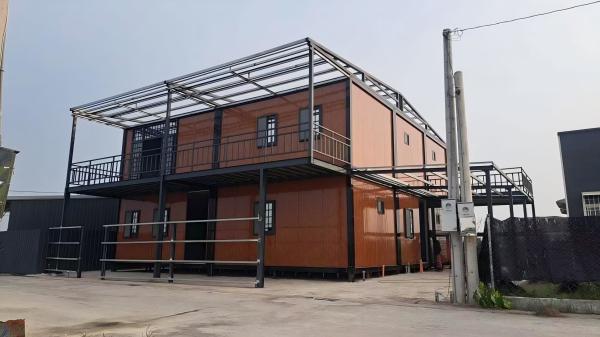 Hotel Waterproof Modular Construction Site Container Villa Double Decker
