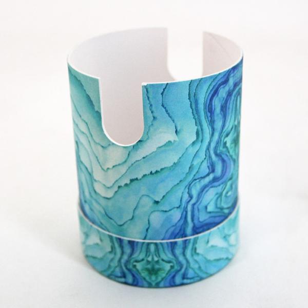 Printed Lid And Base Cardboard Kraft Luxury Candle Beautiful Packaging Paper Tubes