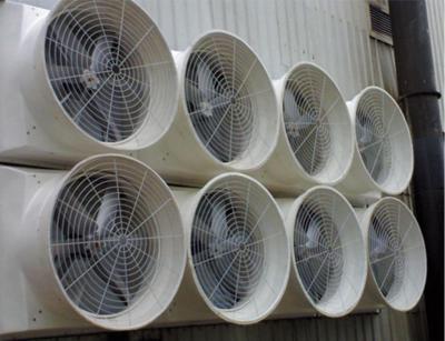 IP55 48 Inch Industrial Exhaust Fan 380V 50Hz Power Supply 129kg Weight