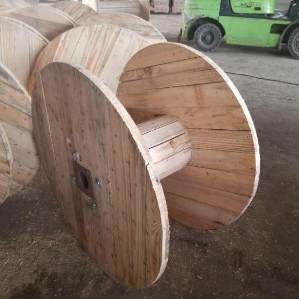 ISPM-15 Certified Wooden Cable Reel Plywood Cable Reel Empty Cable Drum