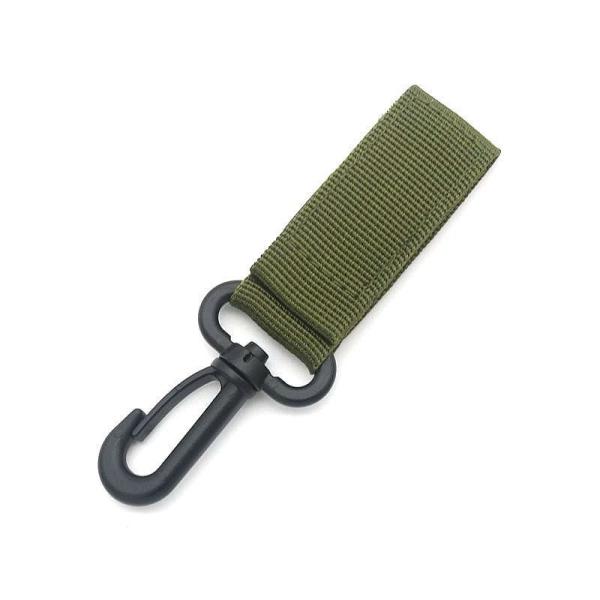 Custom Polyester Keychain Lanyards Carabiner Key Holder Essential for Outdoor Camping