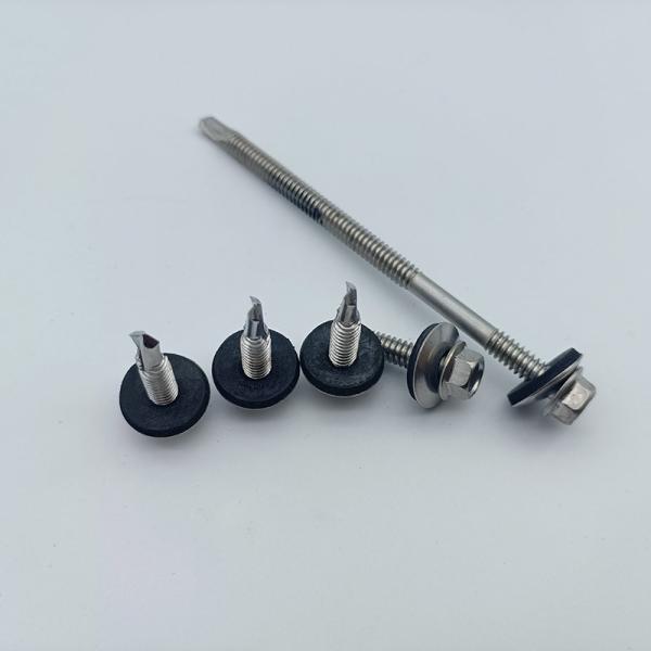 5.5x25mm ISO DIN15480 Self Drilling Screws With EPDM Washer