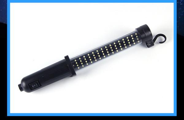 Black Magnetic Clip LED COB Work Light With DC12V Car Charger / AC Wall Adaptor