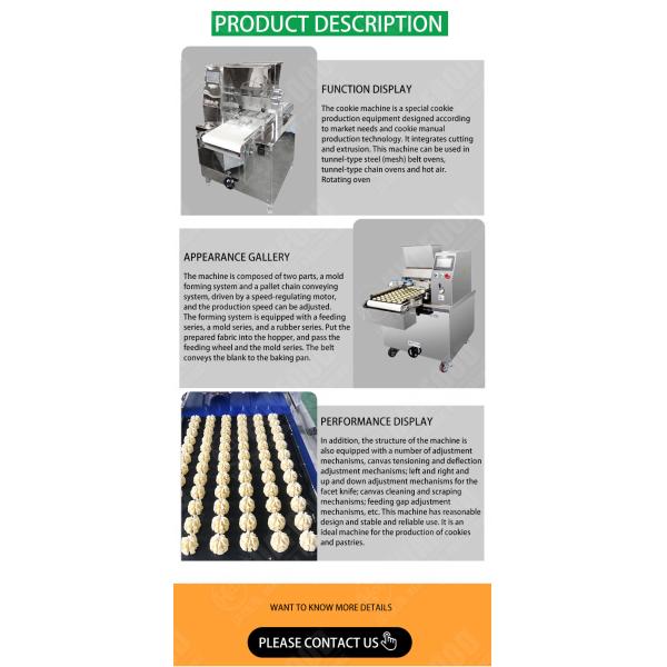 Automatic Small Mini Cookie Drop Machine High Quality Biscuit Making Machine