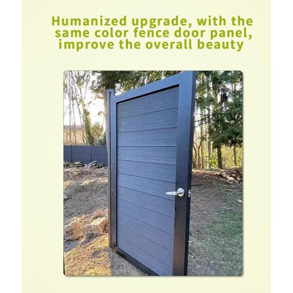 UV-Proof Wood Plastic Composite Fence Board for Porch Railings and Flooring Mounted
