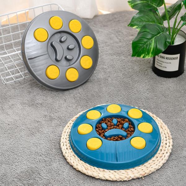 Entrenamiento Toy Improve Intelligence de Hunt Slow Food Bowl Dog del tesoro
