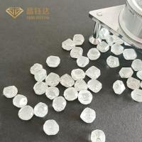 3CT a los diamantes cultivados blancos crecidos laboratorio de los diamantes de 4CT HPHT para los diamantes flojos cortados