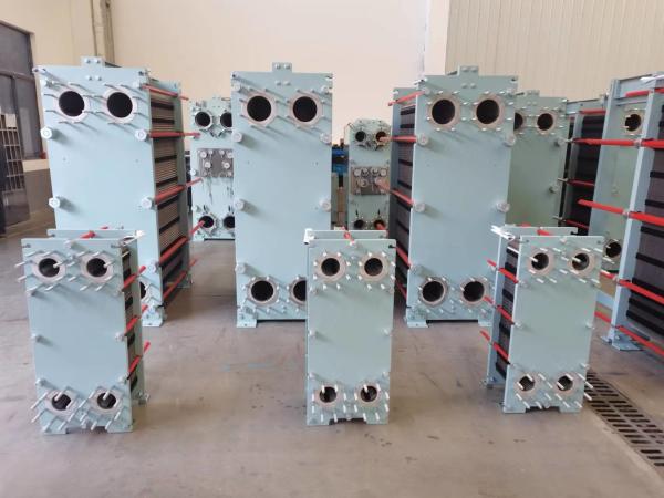 ISO9001 Carbon Steel Gasket Plate Heat Exchanger For Concentrated Heating