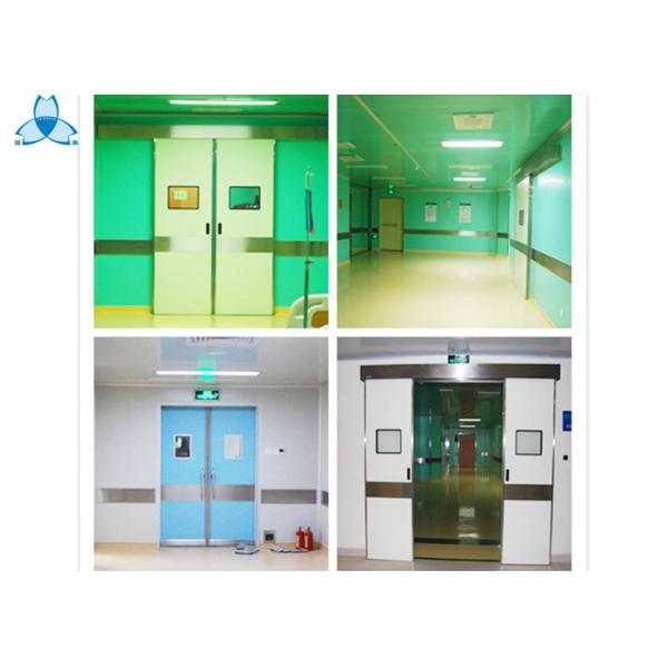 Двойные двери больницы воздушного фильтра больницы нержавеющей стали электрические для палаты