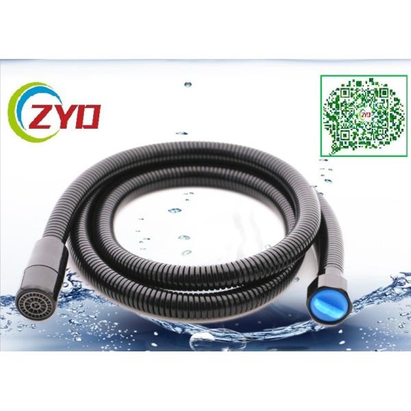 Black Color Painting Toilet Bathroom Shower Hose With Wall Bracket And 1/2"-3/4"