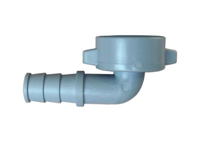 Conector de duas partes da mangueira da linha fêmea do PA do nylon plástico, cotovelo de 90°