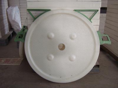 Chamber PP Filter Plate Frame Element Round Shape Oil Filter Press Parts