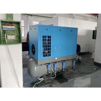 Stationary 232 Psi Combined Screw Air Compressor 15 Hp Rotary Electric Portable
