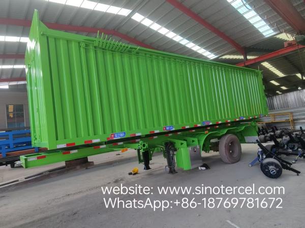 Enclosed Heavy-Duty Cargo Semi-Trailer 30-50 Ton Capacity