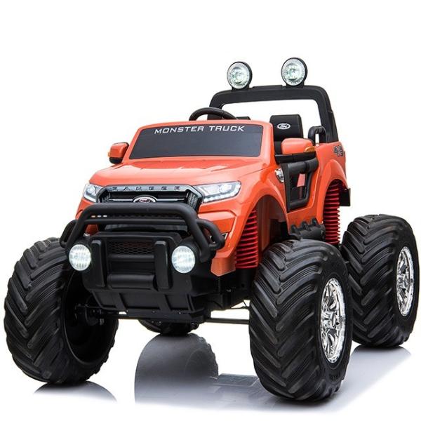 Licença de bebê 2022 Carro elétrico Monster Truck Ride On Car for Kids e bateria