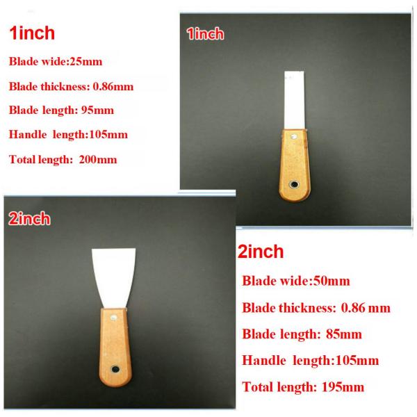 Полирующие лезвия Матовые скребцы Нож с пластиковой ручкой Поддержка OEM логотип