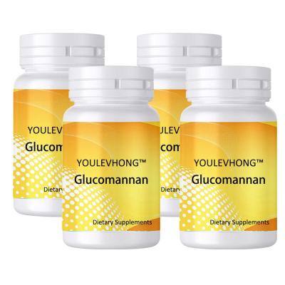 Glucomannan Capsules For Weight Loss 100% Natural Vegan Non GMO Allergen Free Healthy Cholesterol Levels Fat Control
