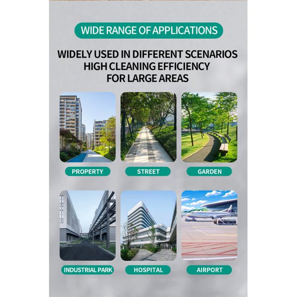 ODM Industrial Floor Sweeper Machine Scrubbers 210L 3000W