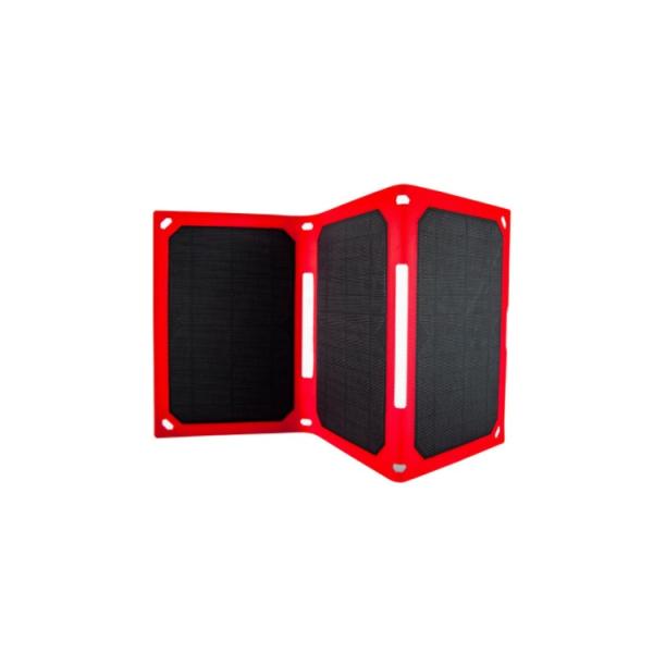 18W Portable Mini Solar Panels Waterproof Dual USB Charger For Outdoor Activities