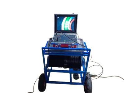 Câmera de inspecção de poços de poços eléctricos Câmera de vídeo de poços de poços com sistema de vídeo de cartão SD 8G