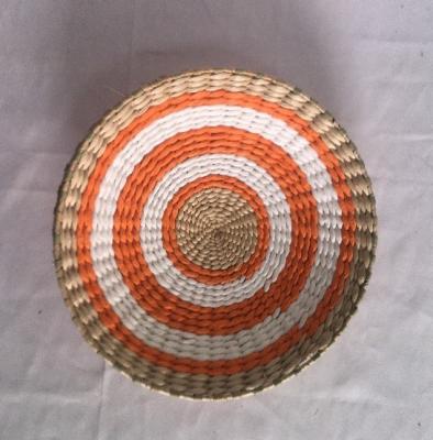2021 new design High quality Wholesale seagrass wicker wall baskets wall plates hanging decor items