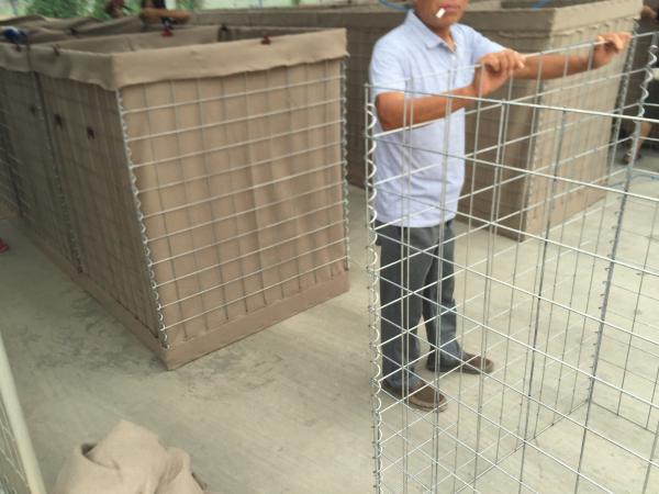 Factory supply MIL3 Hesco flood barrier, flood barriers, hesco bastion for protection fence