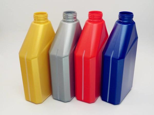 Heavy Duty Plastic Injection Molding Machine Small Empty PET 1 Litre Bottle With Handle