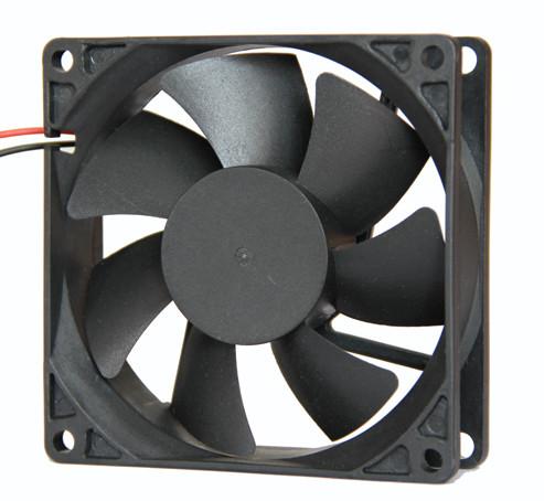 12V DC Brushless Fans12V DC Brushless Fans / 80*80*25mm Cooling Fans , Silent Cooling Fans with Jack