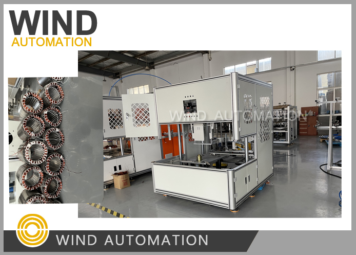 How To Produce 3Phase AC Motor  WIND-3A-CWI in Compact Way