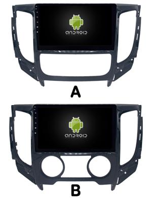 9/10.1 Screen For Mitsubishi Triton L200 2015-2019 Car Multimedia Stereo