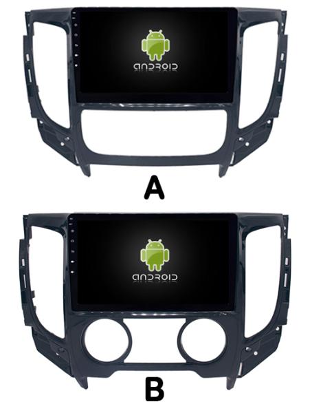 9/10.1 Screen For Mitsubishi Triton L200 2015-2019 Car Multimedia Stereo